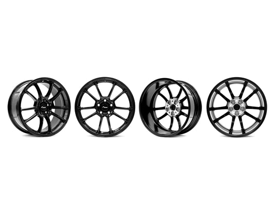Racingline Cup Edition 'EVO' 8.5J x 18inch Alloy Wheel Set - Gloss Black