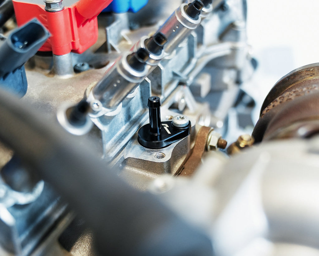 RacingLine Performance - Billet Coolant Vent Union - EA888 Gen 3/4 1.8T/2.0T Engines