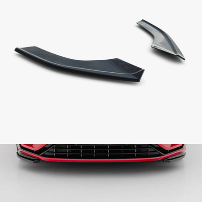 Front Side Splitters Volkswagen Golf R / R-Line Mk7 Facelift