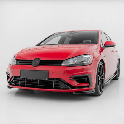 Front Side Splitters Volkswagen Golf R / R-Line Mk7 Facelift