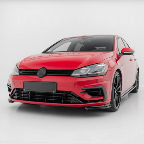 Front Side Splitters Volkswagen Golf R / R-Line Mk7 Facelift