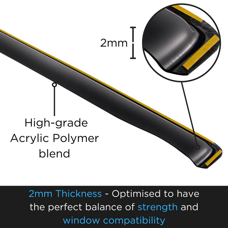 VW Golf MK7 2013-2020 5-Door Estate Wind Deflectors 4pc Set