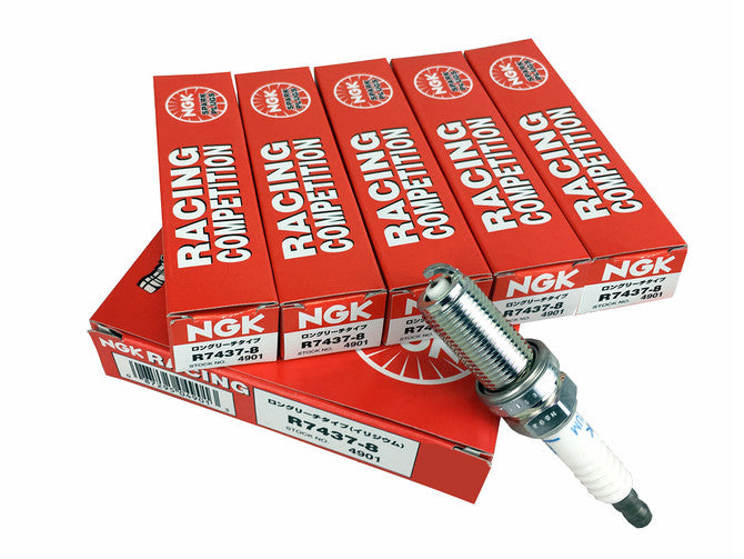 NGK Competition R7437-9 (x5) Colder Spark Plug Set - 2.5 TFSI (RS3 / TTRS / RSQ3)