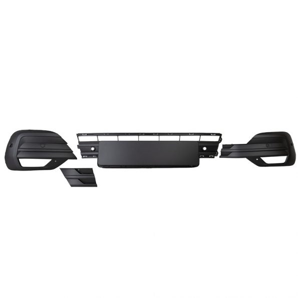 VW Transporter T6.1 – Lower Bumper Grille/Insert – Matte Black