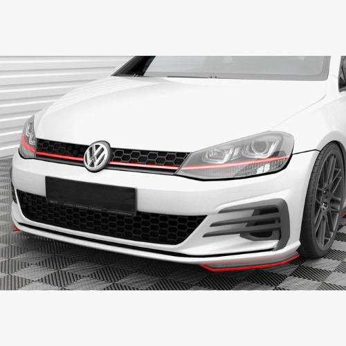 Front Side Splitters Volkswagen Golf GTI / GTD Mk7 Facelift