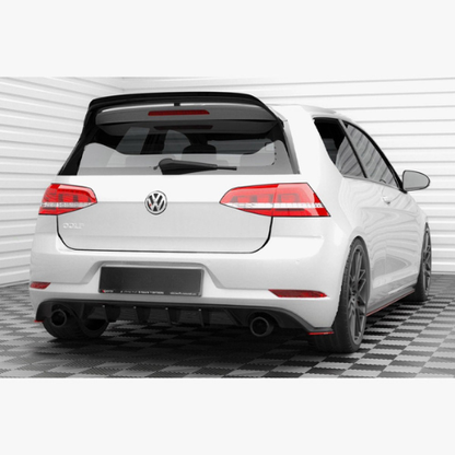 Rear Side Splitters V.2 Volkswagen Golf GTI Mk7 Facelift
