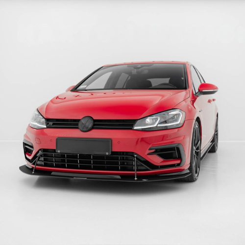 Hybrid Front Racing Splitter VW Golf 7 R / R-Line Facelift
