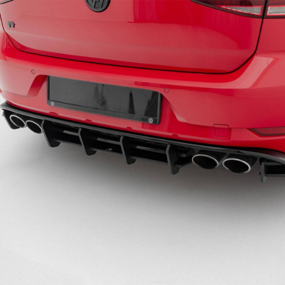Street PRO Rear Diffuser Volkswagen Golf R Mk7 Facelift