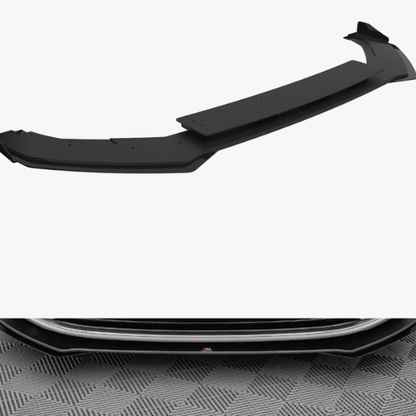Street PRO Front Splitter V.1 + Flaps VW Golf R Mk7