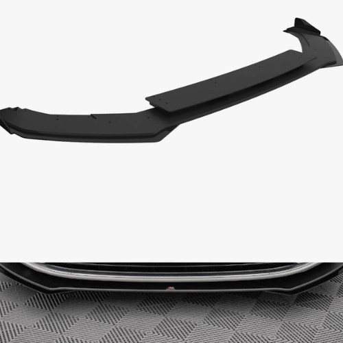 Street PRO Front Splitter V.1 + Flaps VW Golf R Mk7