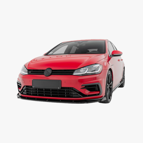 Front Splitter V.1 Volkswagen Golf R / R-Line Mk7 Facelift