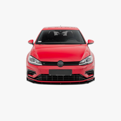 Front Splitter V.1 Volkswagen Golf R / R-Line Mk7 Facelift