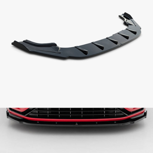 Front Splitter V.1 Volkswagen Golf R / R-Line Mk7 Facelift