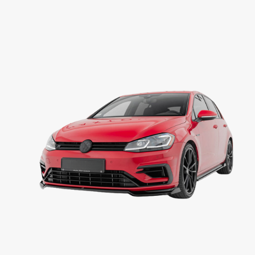 Front Splitter V.2 Volkswagen Golf R / R-Line Mk7 Facelift