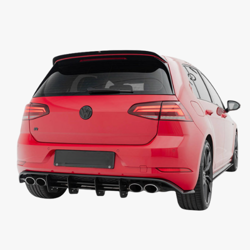 Rear Diffuser Volkswagen Golf R Mk7 Facelift