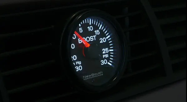 Newsouth Audi White Boost Gauge (GAU009)