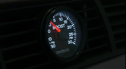Newsouth Audi White Boost Gauge (GAU009)