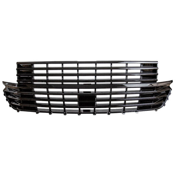 VW Transporter T6.1 – Badgeless Grille – Gloss Black