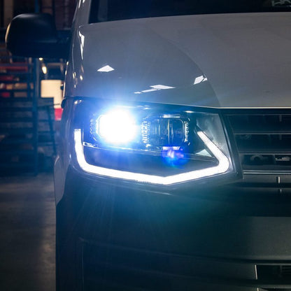 VW Transporter T6 – Headlights – V3 – LED DRL – RHD – Limited Edition – All Black