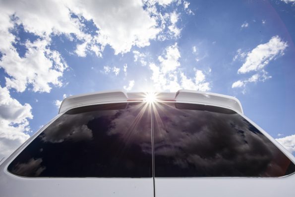 VW Transporter T5-T6.1 – Spoiler – Barn Door – PU Plastic