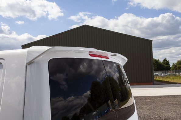 VW Transporter T5-T6.1 – Spoiler – Barn Door – PU Plastic