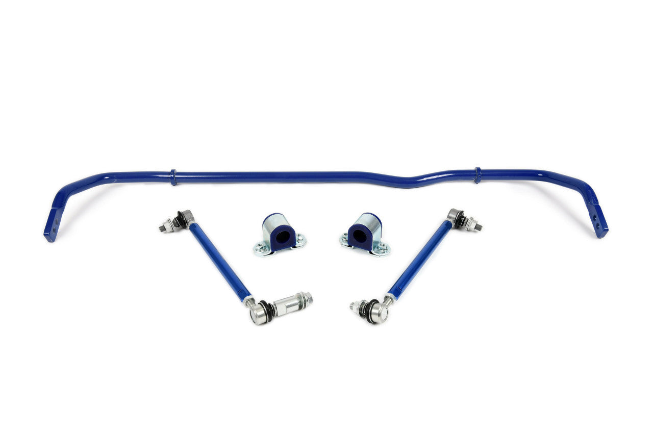 Superpro Front 24mm Heavy Duty 2 Position Blade Adjustable Sway Bar and Link Kit - Golf MK7 2WD