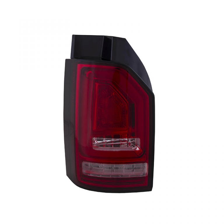 VW Transporter T5.1 (2010-15) – Rear Lights – Sequential Indicator – LED – RHD – Red