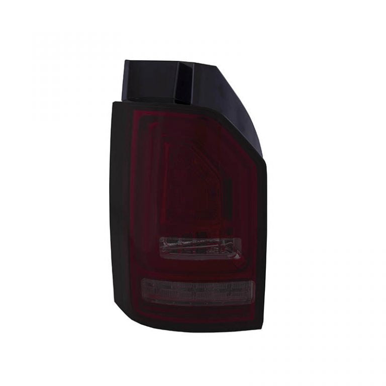 VW Transporter T5.1 (2010-15) – Rear Lights – Sequential Indicator – LED – RHD – Red Smoke
