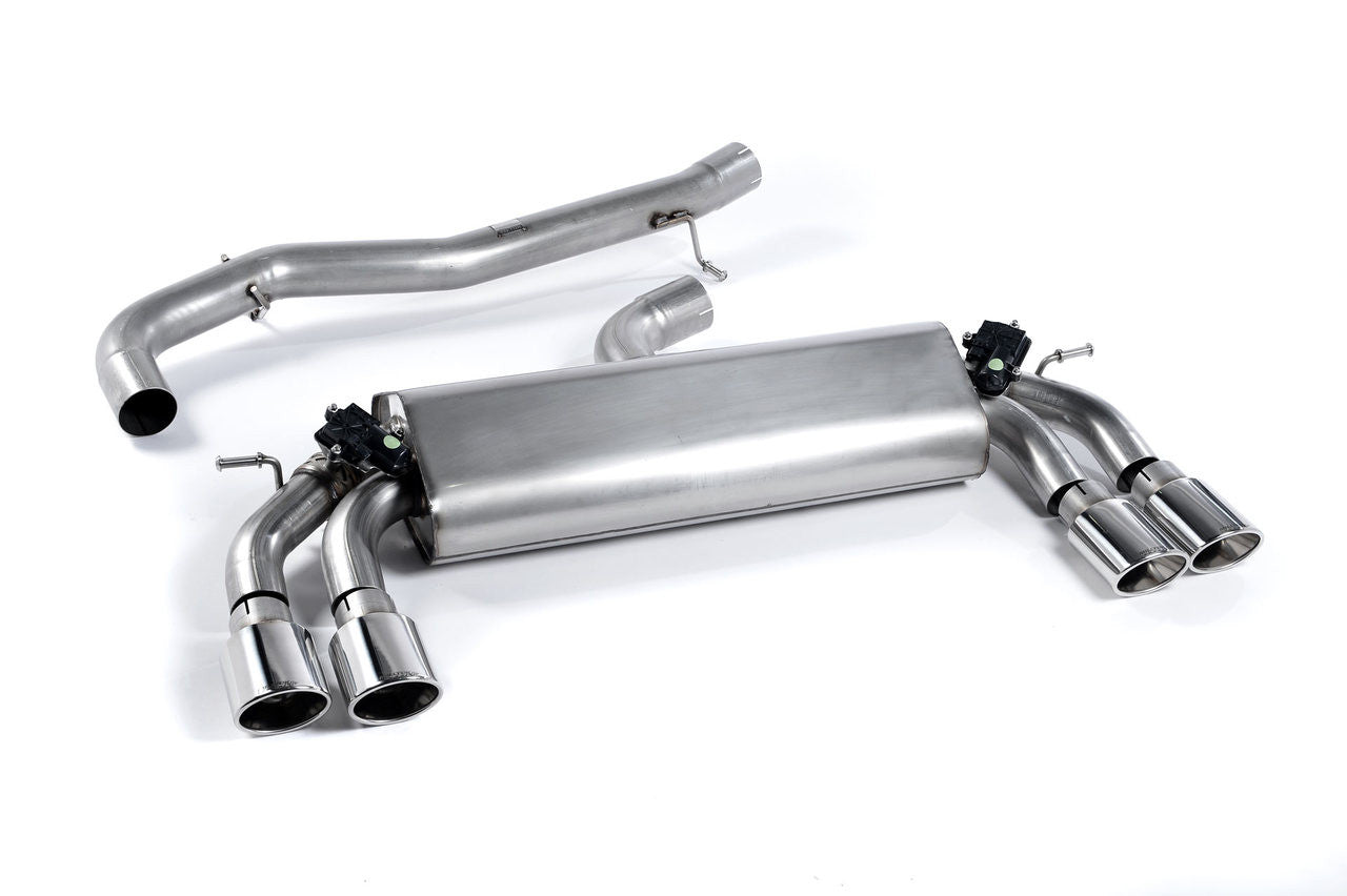 Milltek 'Valved' Cat-Back Exhaust - VW Golf 'R' Mk7