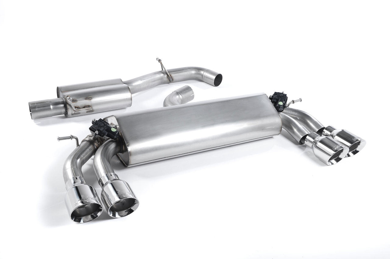Milltek 'Valved' Cat-Back Exhaust - VW Golf 'R' Mk7