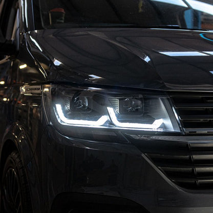 VW Transporter T6.1 – V1 Headlights – LED DRL – Sequential Indicator – RHD