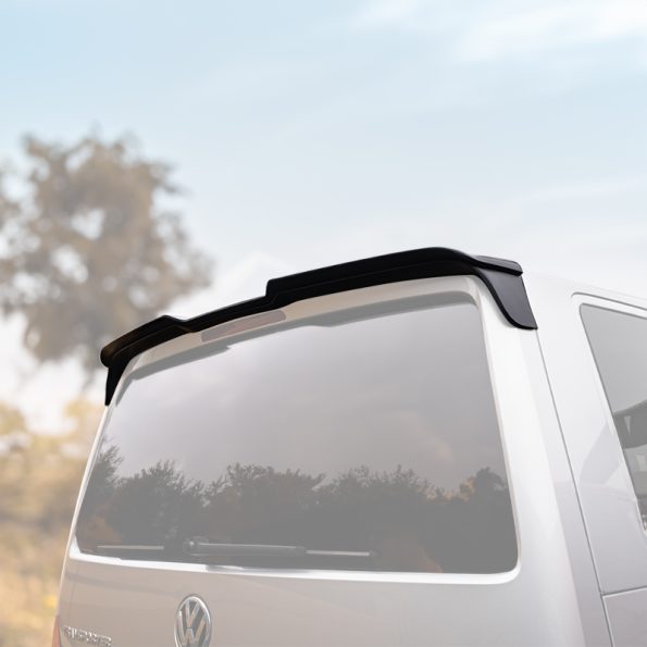 VW Transporter T6/T6.1 – Sportline Style Tailgate Spoiler – 2 piece (PU Plastic, Primer Finish) (Copy)