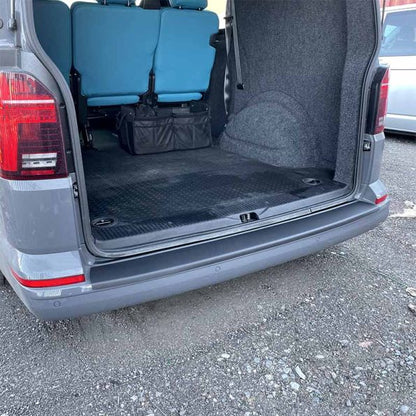 VW Transporter T6 & T6.1 – Rear Bumper Protector – Tailgate – Matte Black