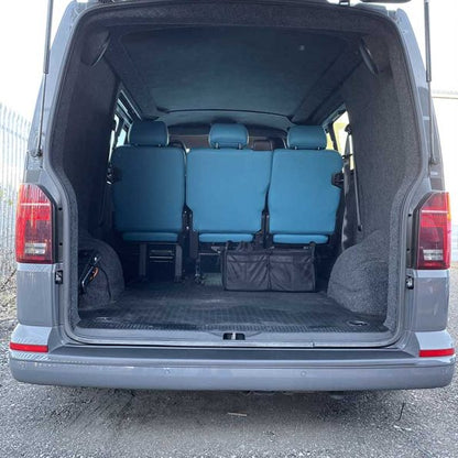VW Transporter T6 & T6.1 – Rear Bumper Protector – Tailgate – Matte Black