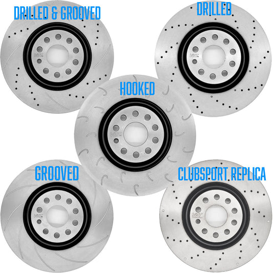 Vagbremtechnic 310x22mm Rear Brake Discs - MQB