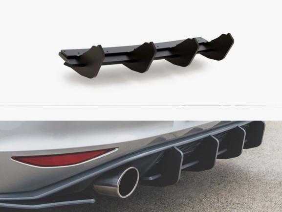 Street PRO Rear Diffuser V.2 VW Golf Mk7 GTI