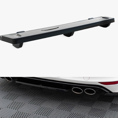 Central Rear Splitter (Vertical Bars) VW Golf R Mk7