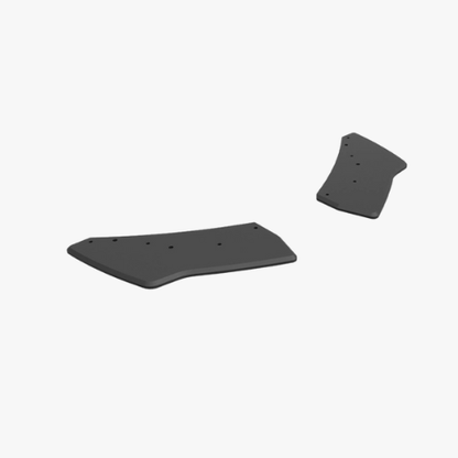 Street PRO Rear Side Splitters VW Golf R Mk7