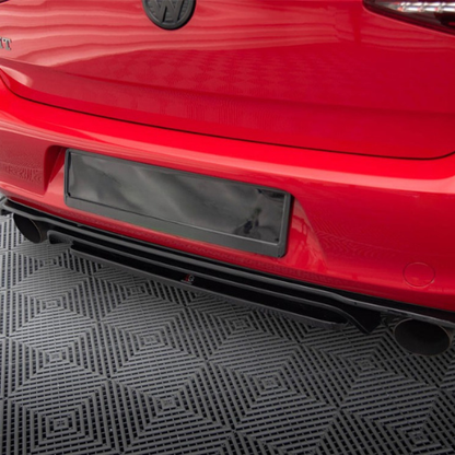Central Rear Splitter VW Golf GTI Mk7 Clubsport