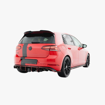 Spoiler CAP V.2 Volkswagen Golf R / R-Line / GTI / GTD Mk7 / Mk7 Facelift