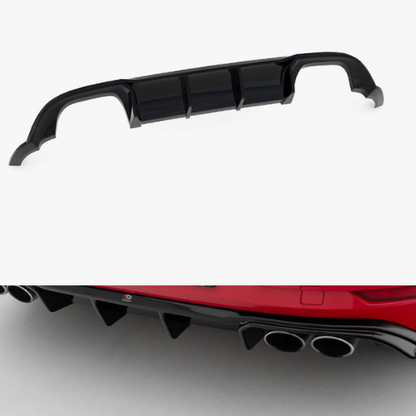 Rear Valance V.3 Volkswagen Golf R Mk7 Facelift