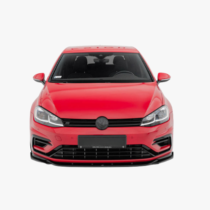 Front Splitter V.9 Volkswagen Golf R / R-Line Mk7 Facelift