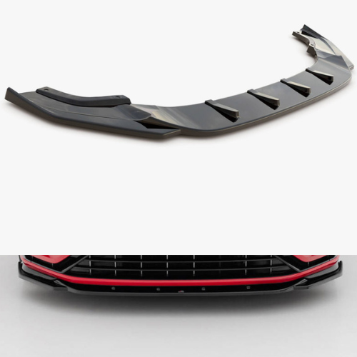 Front Splitter V.9 Volkswagen Golf R / R-Line Mk7 Facelift