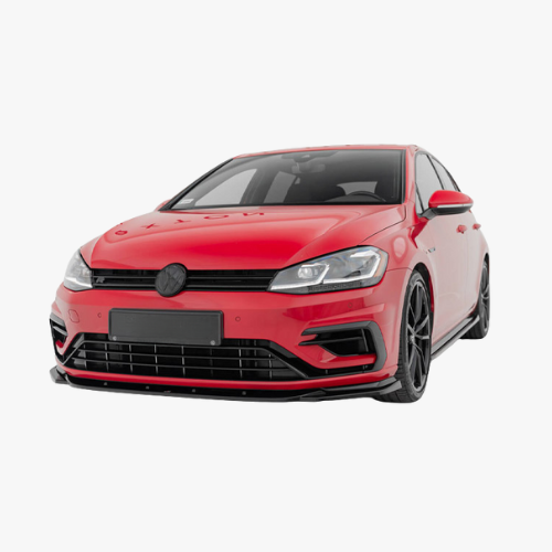 Front Splitter V.9 Volkswagen Golf R / R-Line Mk7 Facelift