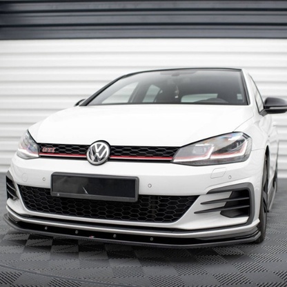 Front Splitter V.1 Volkswagen Golf GTI / GTD Mk7 Facelift