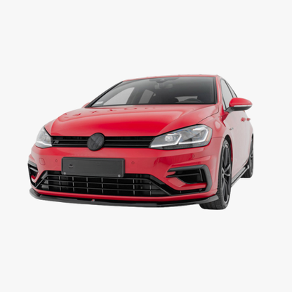 Front Splitter V.6 Volkswagen Golf R / R-Line Mk7 Facelift
