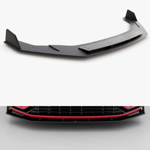 Street PRO Front Splitter V.2 Volkswagen Golf R / R-Line Mk7 Facelift
