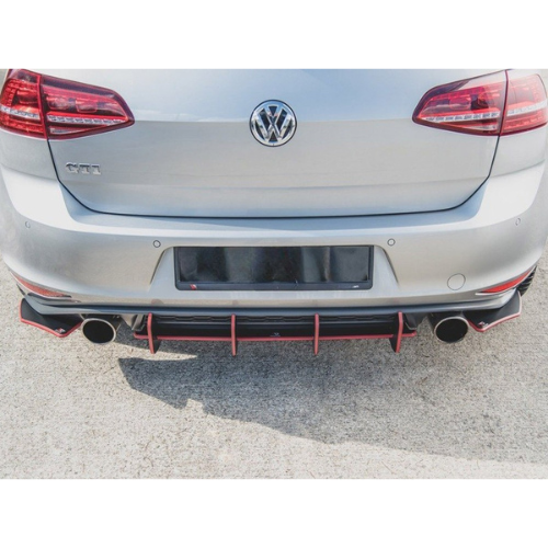 Street PRO Rear Side Splitters V.2 VW Golf Mk7 GTI