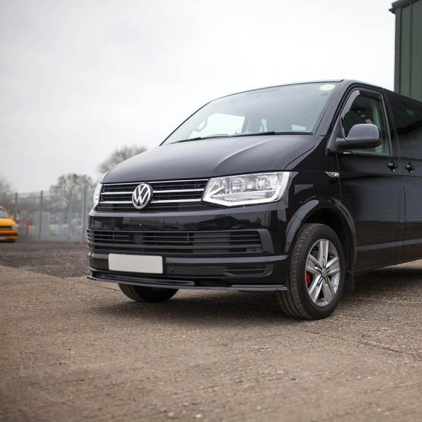VW Transporter T6 – Lower Splitter – For Standard Bumper – With Fixings
