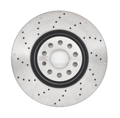 Vagbremtechnic 340 x 30mm Front Brake Discs - MQB